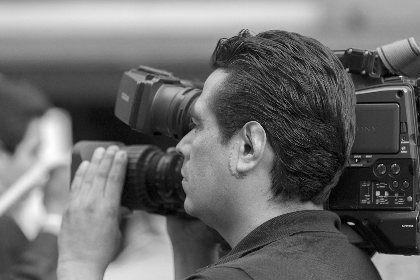 Earthquake, people's faces - Mexico